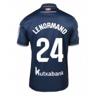 Pánský Fotbalový dres Real Sociedad Robin Le Normand #24 2023-24 Venkovní Krátký Rukáv